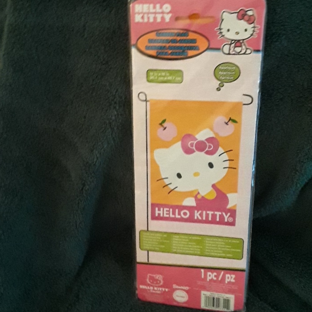 Hello kitty garden flag